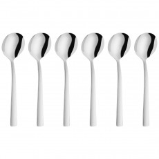 Zwilling Dinner Edelstahl 18/10 Soup spoon / Cream spoon Set of 6 17 cm