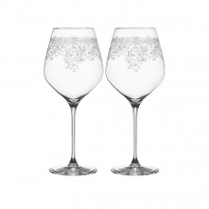 Spiegelau Arabesque Burgundy glass set 2 pcs. h: 265 mm / 840 ml
