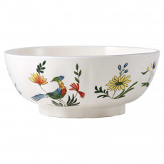 Gien Fayencerie Oiseaux Paradis Salad bowl 21 cm