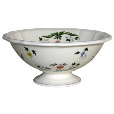 Gien Fayencerie Oiseaux Paradis Salad bowl 2.0 L