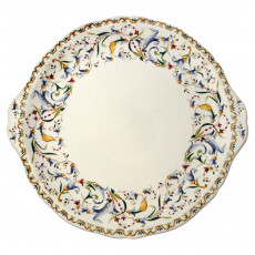 Gien Fayencerie Toscana Cake plate 34 cm