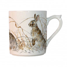 Gien Fayencerie Sologne Mug with handle Rabbit motif 0.30 l