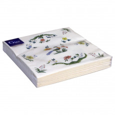 Gien Fayencerie Oiseaux Paradis 20 napkins