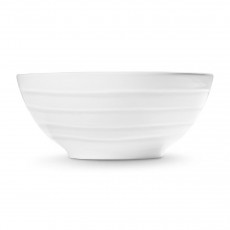 Gmundner ceramic white flamed bowl d: 17 cm / h: 7 cm / 0,5 L