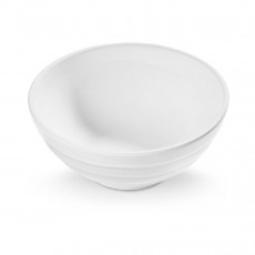 Gmundner ceramic white flamed bowl d: 17 cm / h: 7 cm / 0,5 L