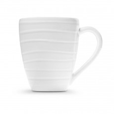 Gmundner ceramic white flamed breakfast cup Max in gift box 0,3 L / h: 10,5 cm