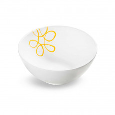 Gmundner Ceramic Pure Flamed Yellow Bowl d: 23 cm / h: 10,1 cm / 1,5 L