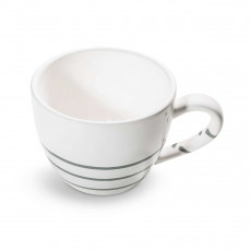 Gmundner Ceramic Pure Flamed Grey Tea Sugar Cup Maxima 0,4 L / h: 9 cm