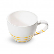 Gmundner Ceramics Pure Flamed Yellow Tea Sugar Cup Maxima 0,4 L / h: 9 cm