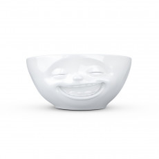 Fiftyeight Products TV Tassen Small white laughing bowl 0.35 L