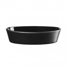 ASA SELECTION Kitchen'art black Oval baking dish 20x14 cm