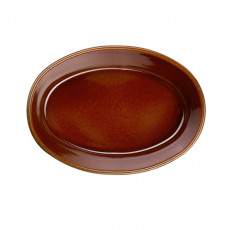 ASA SELECTION Kitchen'art brown Oval baking dish 20x14 cm