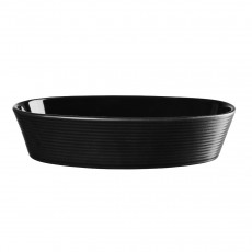 ASA SELECTION Kitchen'art black Oval baking dish 25x18 cm