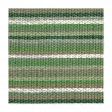 Sambonet Linea Q Tischsets Table mat 1 pc. green striped 42x33 cm