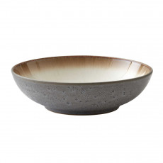 Bitz Gastro grey / cream pasta dish d: 20 cm / h: 6 cm