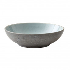 Bitz Gastro grey / light blue Pasta bowl d: 20 cm / h: 6 cm