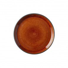 Bitz Gastro black / amber Bread plate 17 cm