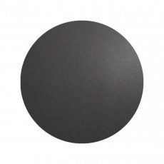 ASA SELECTION Table Tops Leather Optic Fine Table mat basalt d: 38 cm