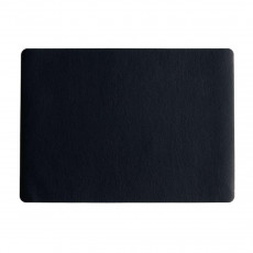 ASA SELECTION Table Tops Leather Optic Fine Black table mat 33x46 cm
