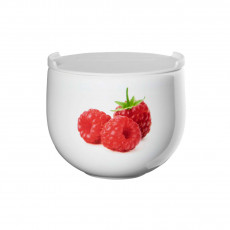 ASA Grande jam tin with PE lid raspberry d: 9,5 cm / h: 8 cm