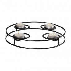 ASA SELECTION A Table Ligne Noire Candlestick multifunctional d: 24,5 cm / h: 3,6 cm