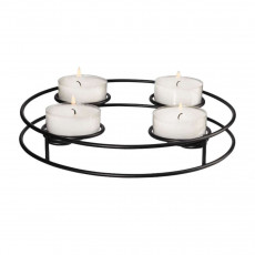 ASA SELECTION A Table Ligne Noire Candlestick multifunctional d: 24,5 cm / h: 3,6 cm