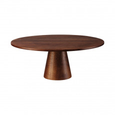 ASA SELECTION Wood Dark Akazie Massiv Food stand d: 29 cm / h: 11.5 cm