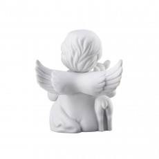 Rosenthal Angel with Bambi small white matt 6 cm