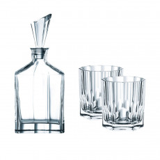 Nachtmann Aspen Whisky set glass 3-piece