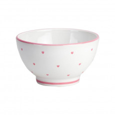 Gmundner Keramik Herzerl Rosa Muesli bowl 14 cm