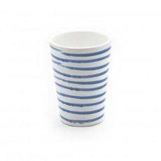Gmundner Keramik Blaugeflammt Drinking cup 0.28 L / h: 11 cm
