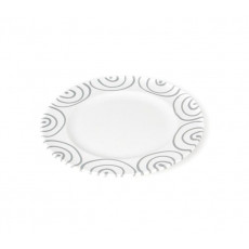 Gmundner ceramic grey flamed dessert plate / breakfast plate Gourmet d: 18 cm / h: 1,8 cm
