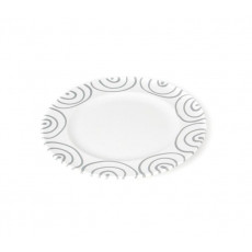 Gmundner Keramik Graugeflammt Dessert plate / breakfast plate Gourmet d: 18 cm / h: 1.8 cm
