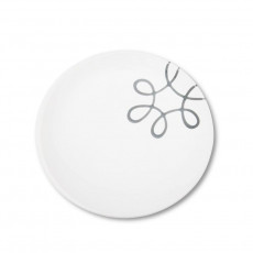 Gmundner Keramik Pur Geflammt Grau Dessert Plate / Breakfast Plate 20 cm