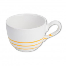 Gmundner Keramik Pur Geflammt Gelb Coffee cup smooth 0.19 L / h: 6.6 cm