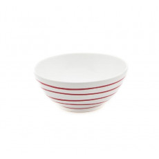 Gmundner ceramic red flamed bowl d: 20 cm / 1 L