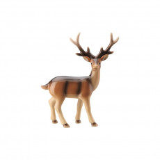 Hutschenreuther Cozy Winter Figure Deer - hand-painted h: 13 cm