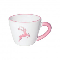 Gmundner Keramik Rosa Hirsch Espresso top cup Gourmet 0.06 L
