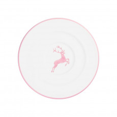 Gmundner Keramik Rosa Hirsch Gourmet 16 cm coffee saucer