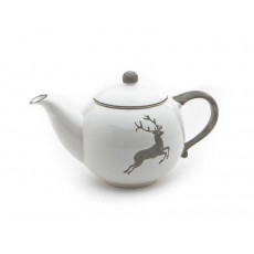 Gmundner Keramik Grauer Hirsch Smooth teapot 0.5 L / h: 12 cm