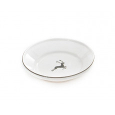 Gmundner Keramik Grauer Hirsch Rice bowl without handle 28 cm