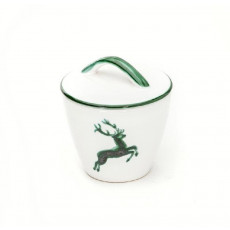 Gmundner Keramik Grüner Hirsch Sugar bowl Gourmet d: 9 cm / h: 10,5 cm