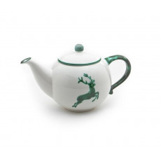 Gmundner Keramik Grüner Hirsch Smooth teapot 0.5 L / h: 12 cm