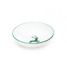 Gmundner Keramik Grüner Hirsch Large bowl d: 17 cm / h: 4.8 cm / 0.2 L
