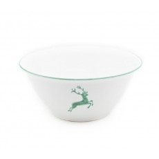 Gmundner ceramic green deer salad bowl d: 33 cm / h: 14 cm / 4,5 L