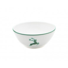 Gmundner ceramic green deer bowl d: 20 cm / 1 L