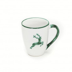Gmundner ceramic green deer breakfast cup Max 0,3 L / h: 10,5 cm
