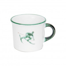 Gmundner Keramik Toni Grün Smooth coffee mug 0.24 L