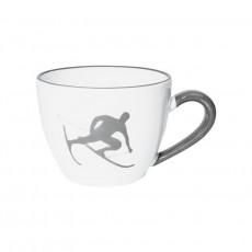 Gmundner Keramik Toni Grau Tea Cup Maxima 0.4 l