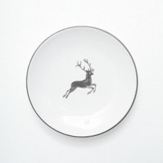 Gmundner Ceramics Grey Deer Tea Saucer Cup 15 cm